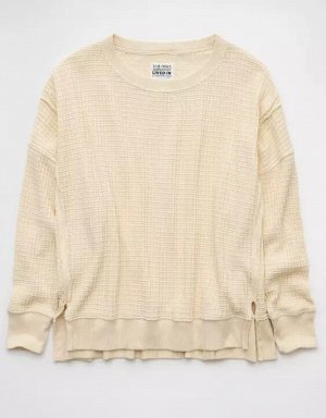 AE Big Hug Waffle Sweatshirt