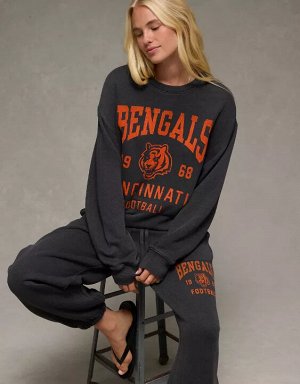 AE NFL Cincinnati Bengals Relaxed Fit Sweatshirt
