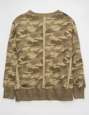 AE Big Hug Waffle Sweatshirt