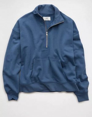 AE Everyday Luxe Quarter Zip Sweatshirt