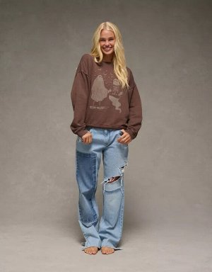 AE Halloween Graphic Sweatshirt