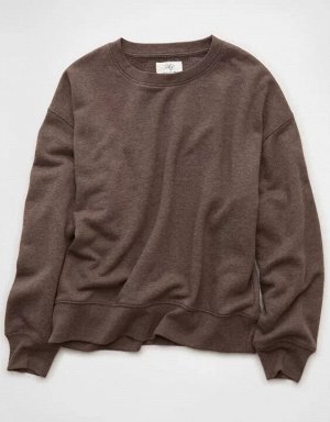 AE Everyday Luxe Crew Neck Sweatshirt