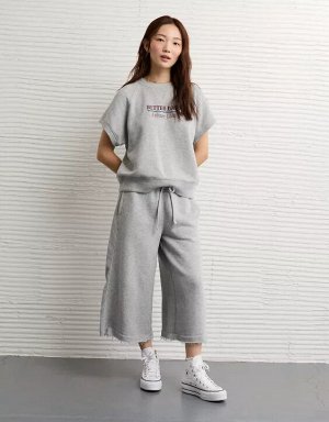 AE Short-Sleeve Graphic Sweatshirt