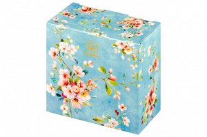 "Гармония Яблоневого Цвета: Набор Розеток для Варенья из NEW BONE CHINA"