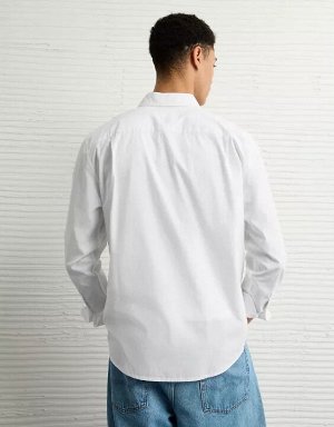 AE Everyday Classic Fit Poplin Button-Up Shirt