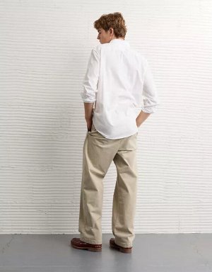 AE Everyday Slim Fit Poplin Button-Up Shirt