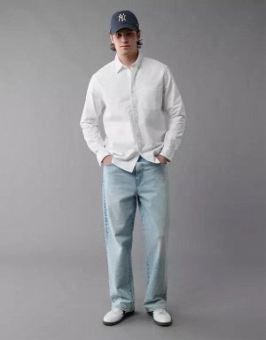 AE Everyday Classic Fit Oxford Button-Up Shirt