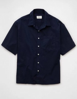 AE Poolside Poplin Button-Up Shirt