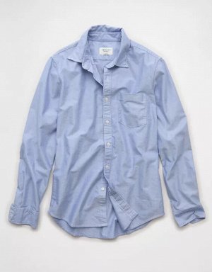 AE Everyday Slim Fit Oxford Button-Up Shirt