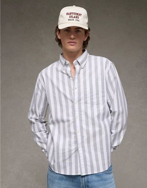 AE Everyday Classic Fit Oxford Button-Up Shirt