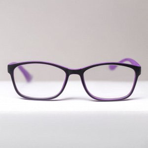 Очки корригирующие B 18055, размер 14,2х13х4, цвет фиолетовый, +1,5