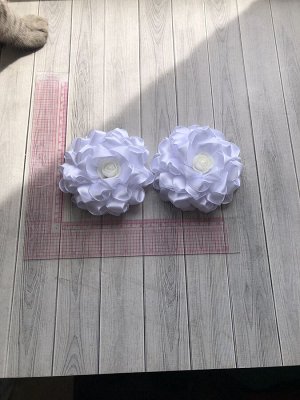 Школьные бантики ручной работы