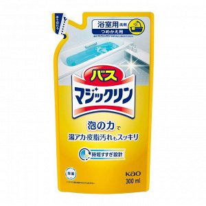 Пенящееся чистящее и дезодорирующее средство "Magiсclean" для ванной с ароматом цитрусов (с антибактериальным эффектом) 300 мл, мягкая упаковка