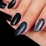 Хлопья Юки «Хамелеон» для декора, с аппликатором, цвет бирюзовый/фиолетовый