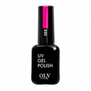 Гель-лак для ногтей Oly Style тон 088 сочный розовый, 10 мл