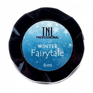 Гель для дизайна ногтей TNL Winter fairytale №2 "Серебряный снег", 6 мл