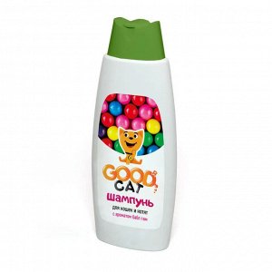 ШАМПУНЬ гигиенический "GOOD CAT" для КОШЕК и котят"BUBBLE GUM" 250мл.