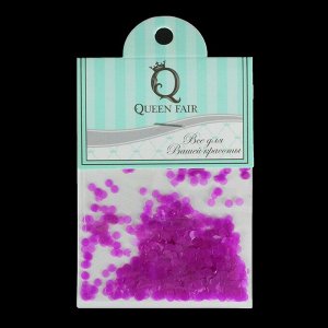 Queen fair Камифубуки для декора, 2,5 мм, цвет неоновый сиреневый
