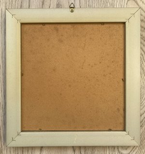 Картина в рамке, Маски, высота - 31,4 см, ширина - 30,4 см, Ю Корея