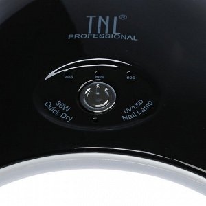 Лампа для гель-лака TNL Mood, UV/LED, 36 Вт, 12 диодов, таймер 30/60/90 с, чёрная