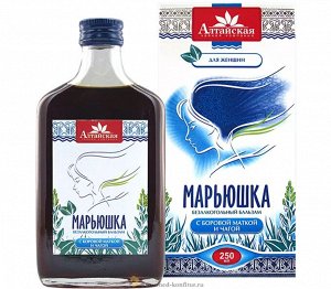 Бальзам "Марьюшка" с боровой маткой и чагой, 250мл