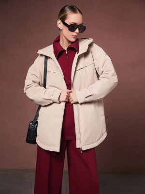 Плащ женский бежевый