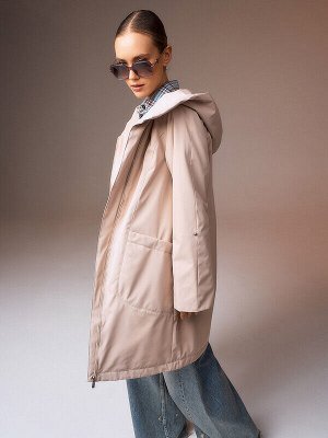 Плащ женский бежевый