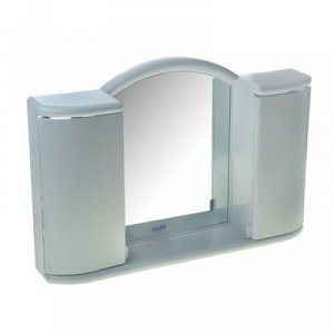 Шкафчик зеркальный для ванной комнаты Argo, цвет белый мрамор