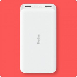 Xiaomi Внешний аккумулятор Xaiomi Redmi Power Bank 20000 mAh PB200LZM