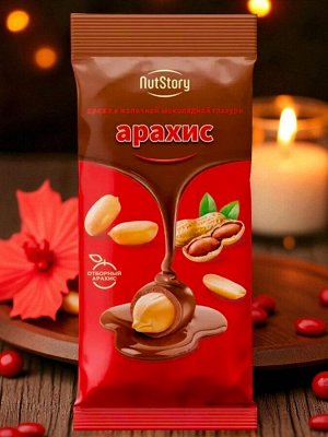 Драже Арахис в молочной шоколадной глазури «NutStory» (упаковка 0,5 кг)