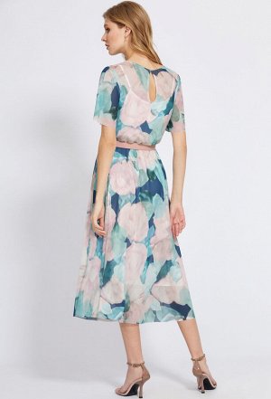 Платье Bazalini 4873 разноцветный