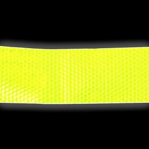 Светоотражающая лента-наклейка, 5 см, 5±0,5 м, цвет жёлтый