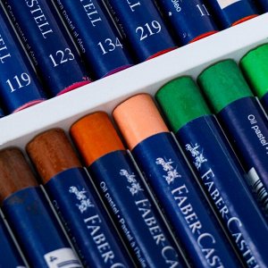 Пастель масляная 24 цвета Faber-Castell STUDIO QUALITY круглая