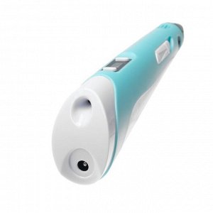 Комплект 3Д ручка NIT-PEN2 голубая + пластик ABS 20 цветов по 10 метров