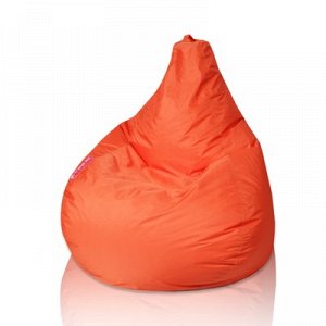 Кресло-мешок Капля S d85/h130 цв 14 light orange нейлон 100% п/э