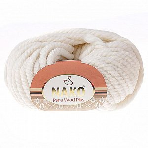 Пряжа "Pure wool plus" 100% шерсть 30м/100гр (208)