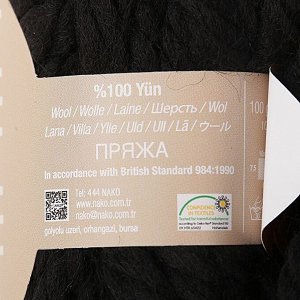 Пряжа "Pure wool plus" 100% шерсть 30м/100гр (217)