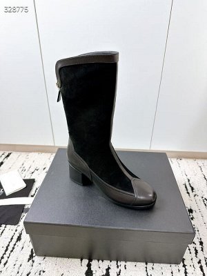 Сапоги женские кожаные демисезонные