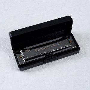 Губная гармошка Harmonica, цвет черный