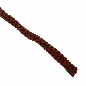 Шнур для рукоделия полиэфирный "Софтино" 4 мм, 50м/110гр (коричневый)
