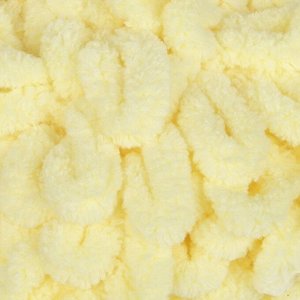 Пряжа "Puffy" 100 % микрополиэстер 9м/100г  (13 св. лимон)