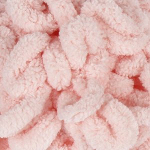 Пряжа "Puffy" 100 % микрополиэстер 9м/100г  (340 св. розовый)