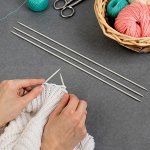 Спицы для вязания, чулочные, d = 3,5 мм, 35 см, 5 шт