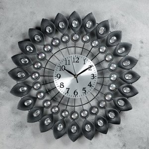 Часы настенные, серия: Ажур, Ниагара, d=49 см