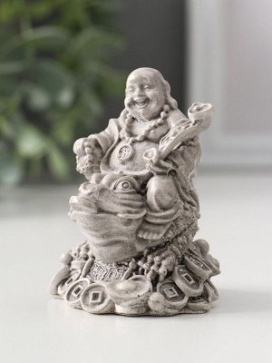 Фигурка гипс «Хотей на жабе», 7x5.5x5.5 см, камень