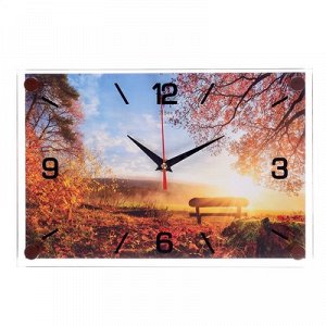 Часы настенные, серия: Природа, "Солнечный день", 20х30 см