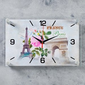 Часы настенные, серия: Город, "Paris", 20х30 см