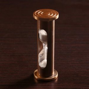 Песочные часы латунь Антик(1 мин) 3х3х9,5 см