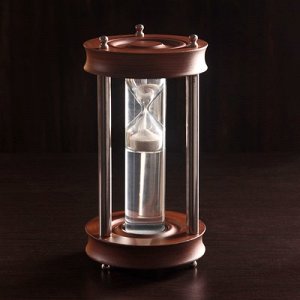 Песочные часы Лигейанержавейка, вода, мдф (3 мин) 12,5х12,5х23,5 см