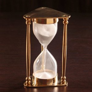 Песочные часы Меланталатунь, стекло (5мин) 8х8,5х14,5 см